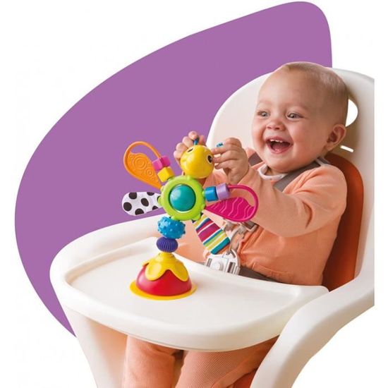 Tomy Lamaze Freddie La Luciole L Hochet De Table Pour Bebe Jouet Ventouse Chaise Haute Jouet Multi Activites Jouet D Evei Cdiscount Puericulture Eveil Bebe