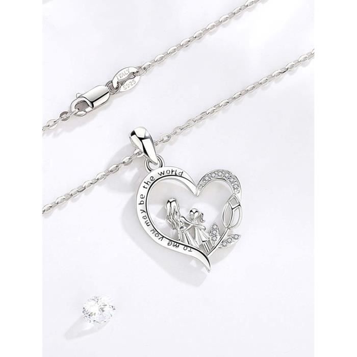 Pendentif cadeau en argent sterling 925 fait à la main en pierre de