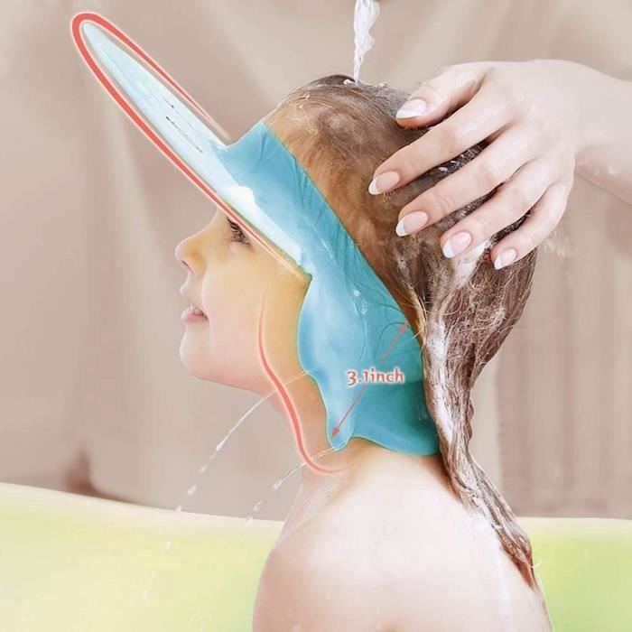 Bonnet De Shampoing Pour Enfants Protection Des Yeux Étanche Protection Des  Oreilles Bonnet De Shampoing Réglable