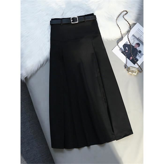 Jupe portefeuille noir cheap
