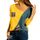 T-Shirt jaune femme