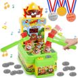 Gereton Jeu De Taupe électronique, 14,5x15,5x17,5 Cm, Martea, Jeu D'arcade, éducatif, Pour Enfants 3 Ans Et +, Cadeau Anniversaire