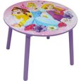 Table ronde Disney Princesses JEMINI pour enfant - Violet et rose - 2 ans et plus-0