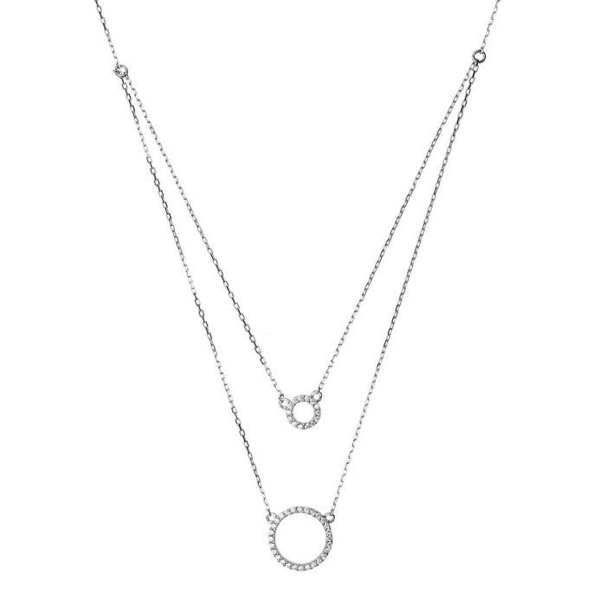 collier argent femme double rang collier argent femme double rang
