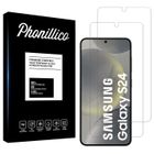 Film de Protection Écran - Phonillico® - Samsung Galaxy S24 - Pack de 2 - Verre Trempé - Résistant aux rayures