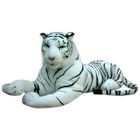 HENRY BRUBAKER Brubaker Peluche géante - Tigre 110 cm - Blanc