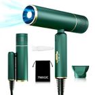 Sèche-cheveux ionique à grande vitesse KNKA Professionnel Hair Dryer- 1600W - protéger cheveux - Portable et pliable - verte