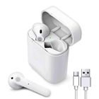 Lecheo Ecouteurs Sans Fil Bluetooth 5.0 Sport TWS - 20h De Lecture, Réduction De Bruit, Stéréo HD - Mini Casque Écouteur avec micro