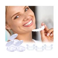 Dentier Sourire Parfait,Dentier Sourire Fausse,3 Paires Facette Prothese Dentaire
