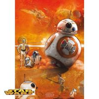 Poster Star Wars - BB8 roulé filmé (91.5x61) - ABYstyle