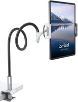 Support Tablette avec col de Cygne de, Support Tablette Réglable - Support pour iPad iPhone Series/Nintendo Switch/ 109 cm