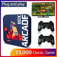 Console de jeu Arcade Box pour PS1DCNaomi 64 go rétro classique 33000 jeux Super écran 4K HD sur écran de projecteur TV
