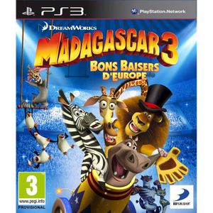 JEU PS3 MADAGASCAR 3 / Jeu console PS3