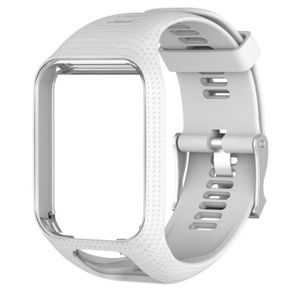 BRACELET DE MONTRE Bracelet de remplacement blanc pour la montre GPS 