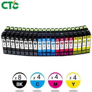 cartouches encre compatible imprimante Epson XP-245 LOT de 5 - 2x17ml +  3x13ml pas cher