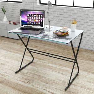 Bureau Table Basse De Motif De Carte Du Monde Avec Tablette En Verre Trempe Cadre En Fer 80 X 50 X 75 Cm Achat Vente Table Basse Bureau Table