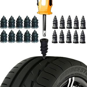 Tracteur CHIKIXSON Clou en Caoutchouc de Réparation de Pneu S 10PCS, L 10PCS Voiture Kit de Clous en Caoutchouc à Haute Élasticité pour Réparation Rapide de Pneu sous Vide 20PCS pour Moto Vélo
