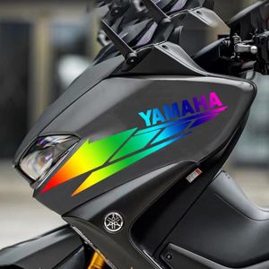 Autocollants 3D de protection latérale pour scooter compatibles avec Yamaha Xmax 125-300 2023