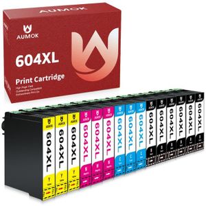 Cartouche compatible Epson 604XL - pack de 4 - noir, jaune, cyan, magenta -  Uprint Pas Cher | Bureau Vallée
