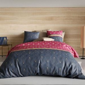 Housse De Couette Umberto Ravilli Casa 220x240 Cm Lily Rose - 57 Fils - Neuf