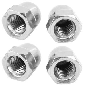 Ecrou Borgne Hexagonaux M4 Écrous de Verrouillage Dome Cap 4mm Paquet de 100 Zingué Cache Cap esthetique pour Vis/Boulons Capuchon de Protection Norme Certifiée DIN 1587 Ton Argent Ecrou Borgne Hexagonaux M4 Écrous de Verrouillage Dome Cap 4mm Paquet de 100 Zingué Cache Cap esthetique pour Vis/Boulons Capuchon de Protection Norme Certifiée DIN 1587 Ton Argent