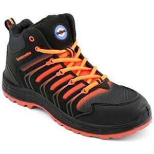bottes orange homme