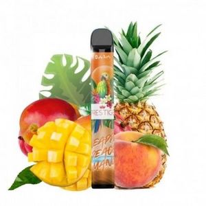 E-CIGARETTE JETABLE Puff Ananas Pêche Mangue - 20MG - Prestige Fruits 