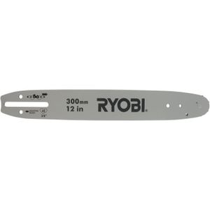 GUIDE TRONCONNEUSE Guide pour tronçonneuse RYOBI RAC226 - 30cm - 1mm - Manuel - Gris
