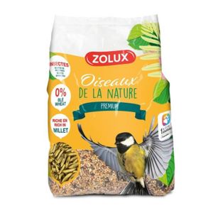 GRAINES Graines Mélange millet et insectes 2 kg pour oiseaux jardin - zolux