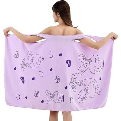 Serviette De Sauna Homme YJZQ - Jupe Élastique Avec Poche Smartphone - 140x70cm - Polyester/Coton - Taille Unique