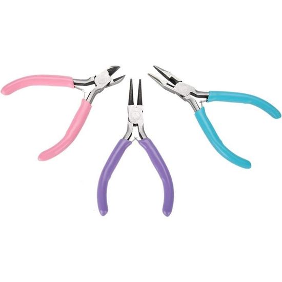 Pince à Bijoux Longue Et Fine – Acier Inoxydable Noir, Longueur 12,7 Cm – Pour Artisanat, Réparation, Enroulement De Fil