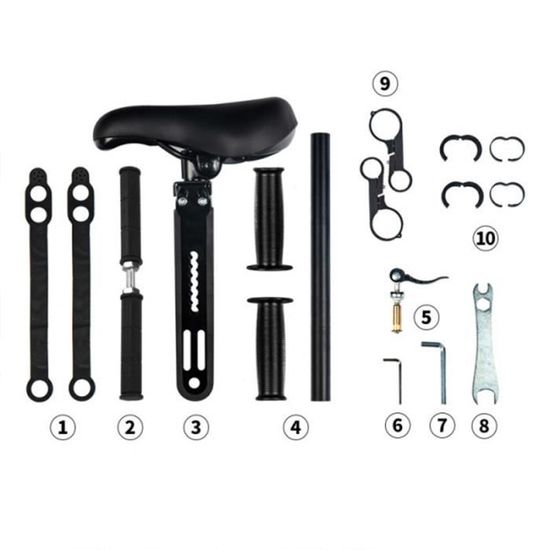 Cadre de velo de montagne pour la famille cadre de velo pour parent et enfant siege de velo a faisceau avan Cdiscount Sport