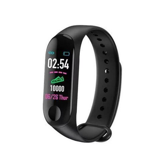 Montre connect e Chaude M3 Smart Fitness Tracker montre M3 bande