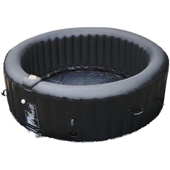 Housse Isolante Gonflable Pour Spa - Couvercle Pour Bain à Remous Lazy Spa - Carré 140cm - PVC Résistant