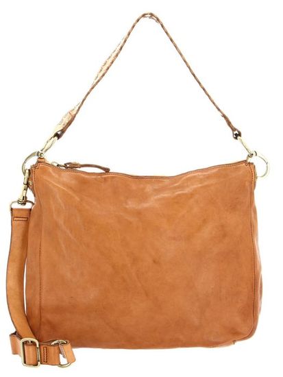 Sac à épaule GUESS Camden En Cuir – Cognac, Dimensions 35 X 22 X 9 Cm