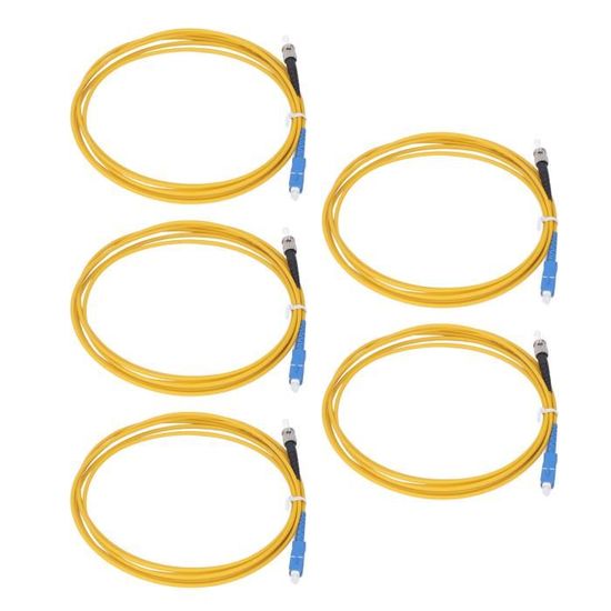 Câble à Fibre Optique En Acier Blinde LC/APC à SC/APC Simplex Monomode