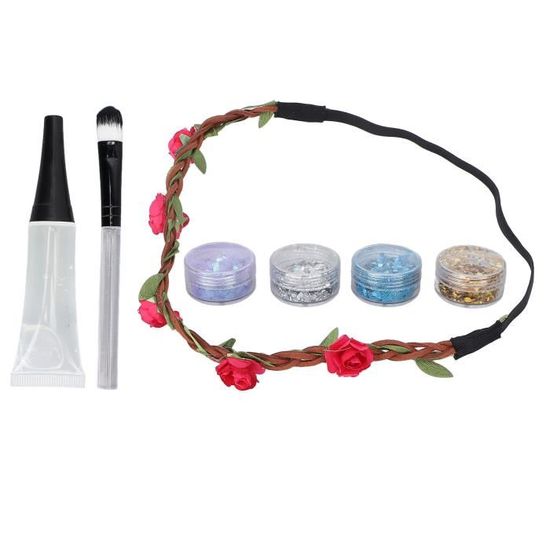 Paillettes Libres W7 Space Debrit Rose 2g - Pour Visage, Corps, Cheveux Et Nail Art