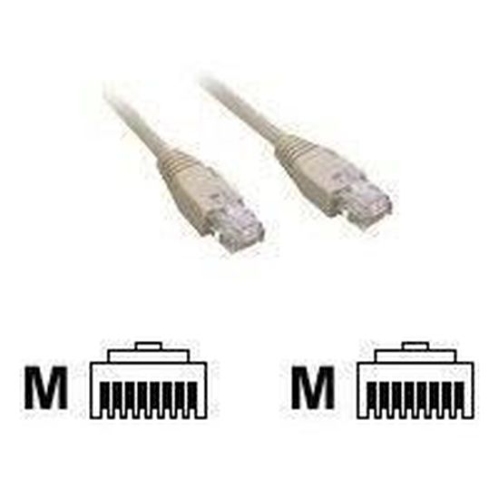 MCL Câble réseau FCC5EM-2M - 2 m catégorie 5e - 1 x RJ-45 mâle - 1 x RJ-45 mâle