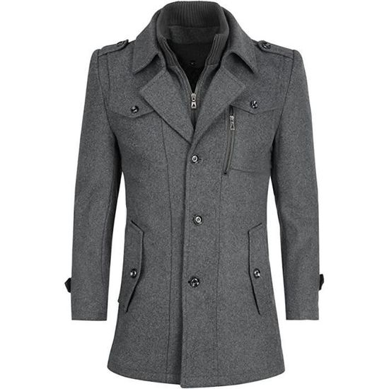 Look rustique et robuste avec veste canadienne de bûcheron pour hommes