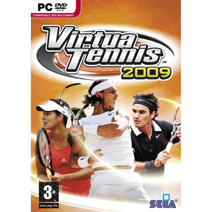 Deg Virtua Tennis 2009 / Jeu PC Dvd-Rom -