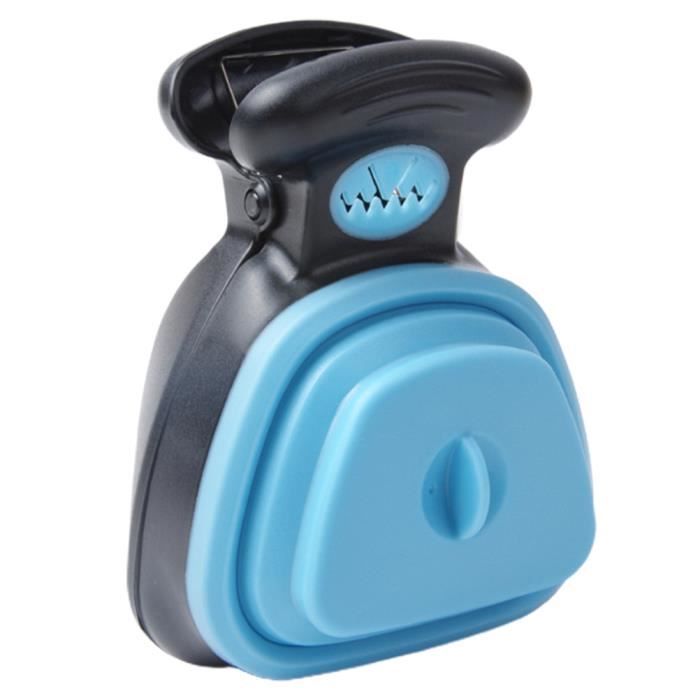 Pelle Ramasse Crottes pour Chiens- 19*15.1cm - Portable L Bleu