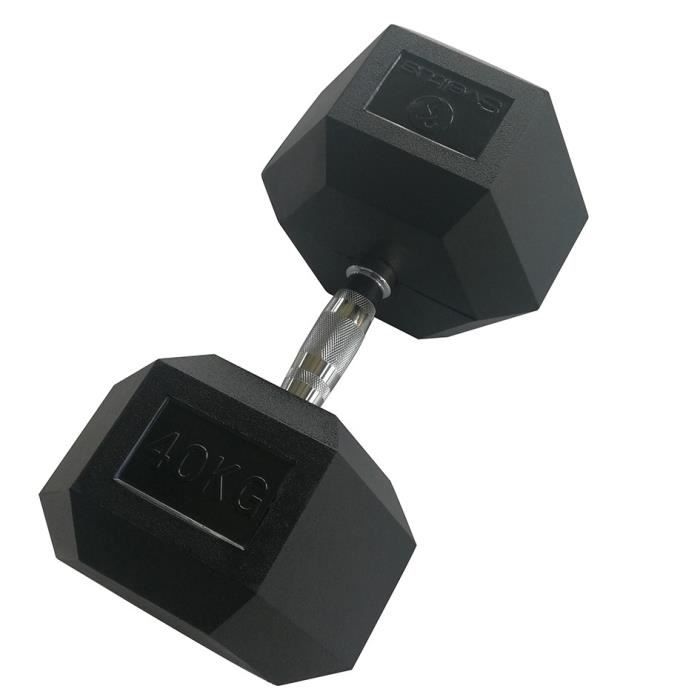 Haltère hexagonale 40 kg x1