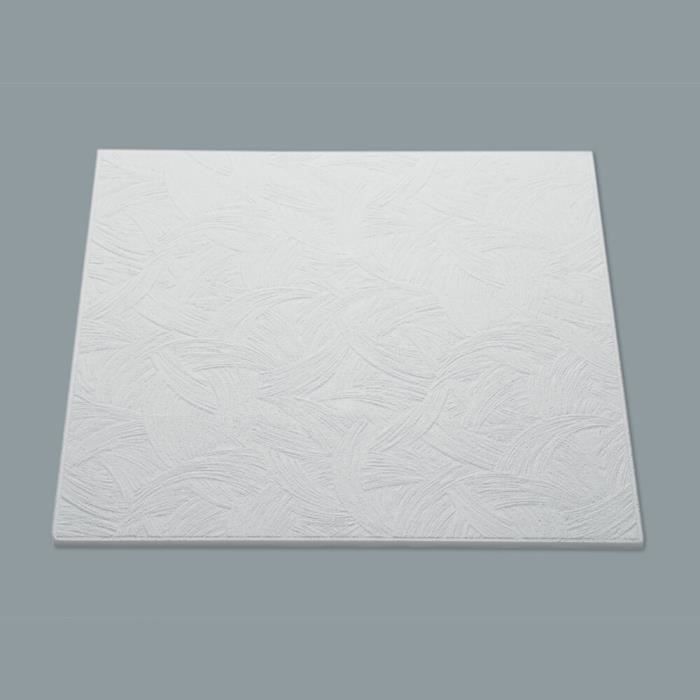 Dalle de plafond T133 Polystyrène DECOFLAIR (500 mm x 500 mm) - NMC