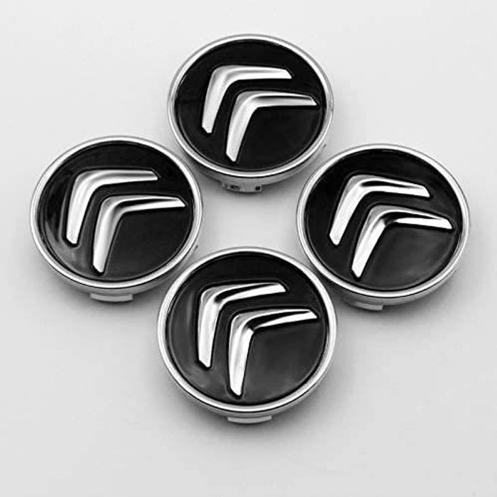 Enjoliveur de Roue de Voiture 60 MM pour citroën C4 C3 C5 X7 C2 C1 Ds3 ZX Xsara C8 DS DS4 Accessoires de Couverture de Jante Logo Au