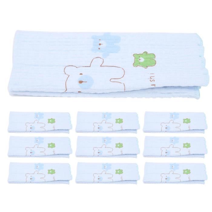 Tbest circonférence abdominale en coton Circonférence abdominale pour tout-petits Ceinture haute élastique en coton épaissi