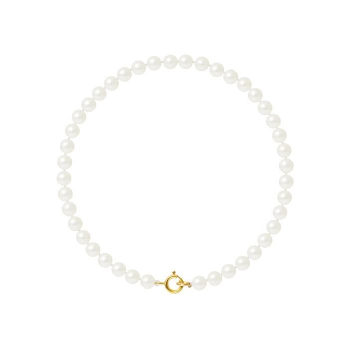 PERLINEA Bracelet Perles de Culture et Or Jaune 375° Femme