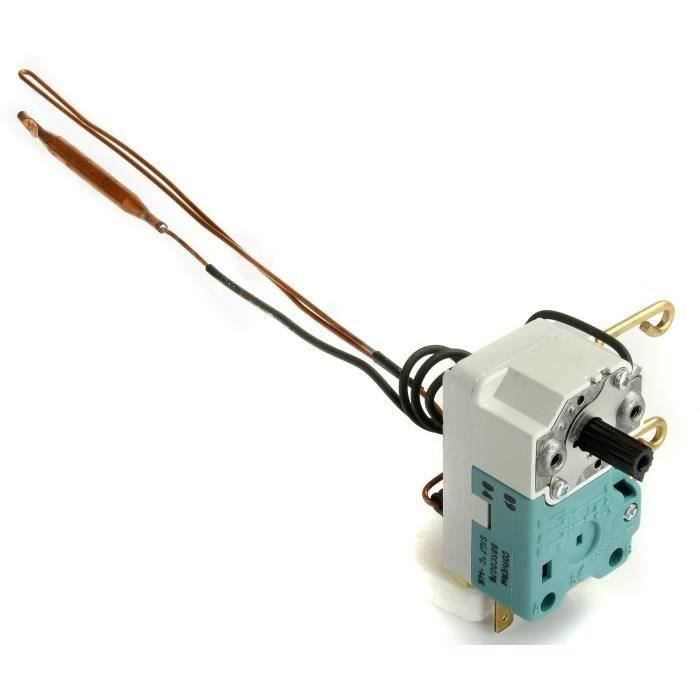 Thermostat à régulation version mono ou bi-bulbe type BBSC, L de canne: 740mm
