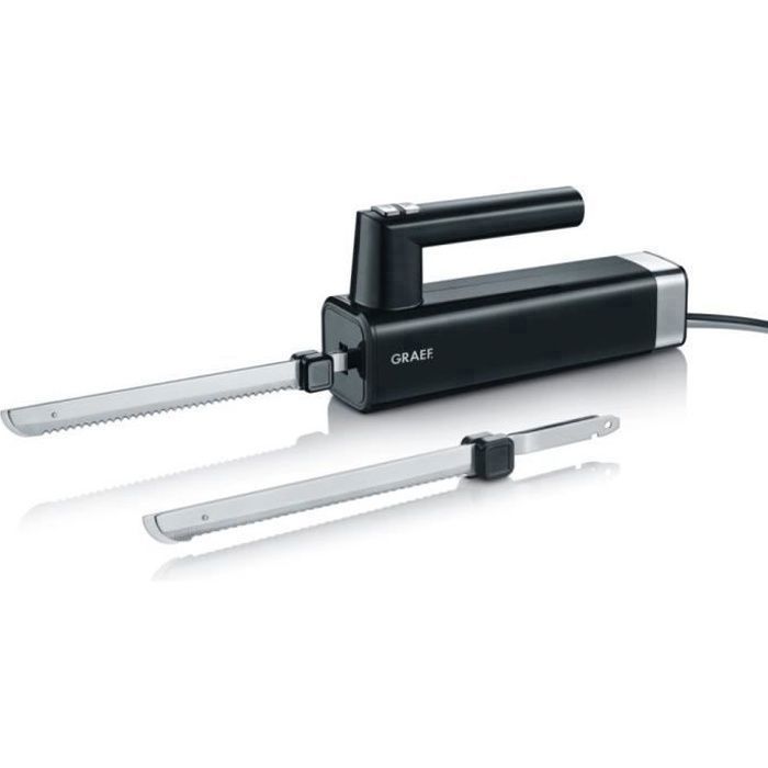 Graef EK502EU, Noir, 150 W, Secteur, 64 mm, 12 cm, 780 g