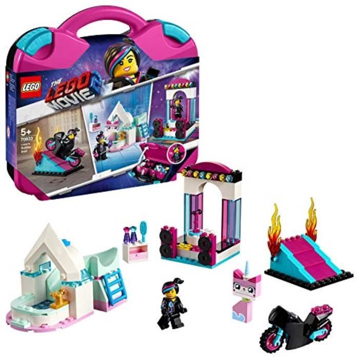 Jeu D'Assemblage LEGO NB6LW 70833 Movie 2 Lucys Builder Box Building Kit, Colourful