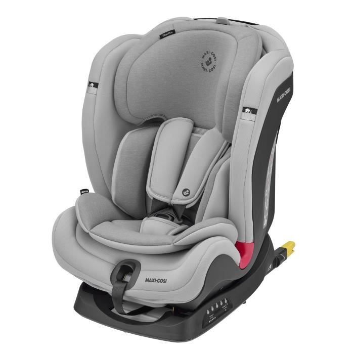 Siège auto évolutif MAXI COSI Titan Plus, Groupe 1/2/3, Isofix, inclinable, Authentic Grey